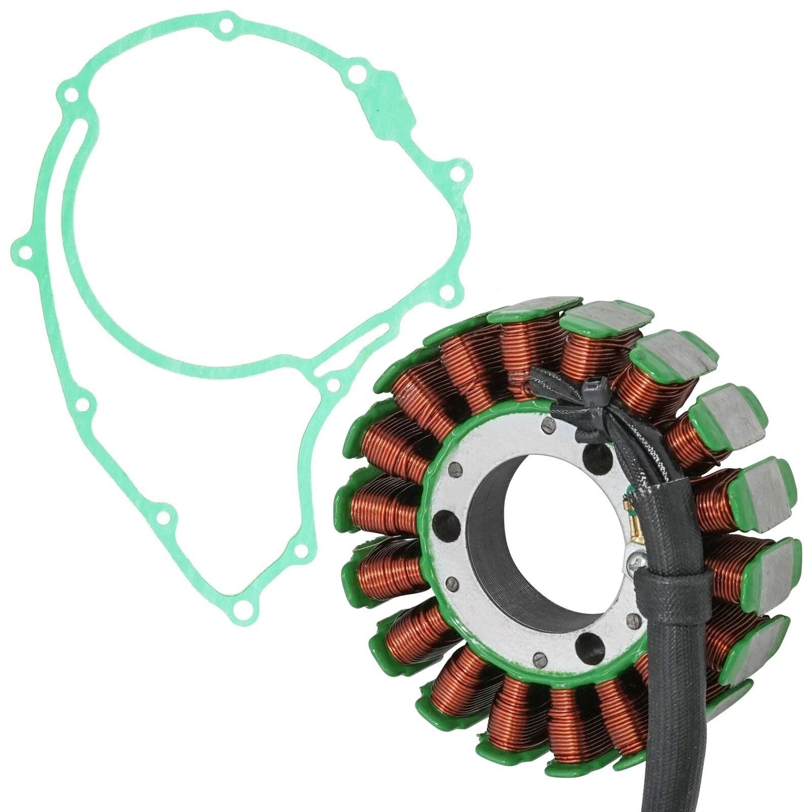Stator and Gasket for Honda Fourtrax 300 TRX300 1996 1997 1998-2000 **18 Pol**