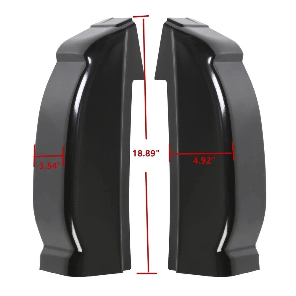 LH&RH Cab Corners Set For 2001-2007 Chevy Silverado Sierra 1500 2500 3500 Crew