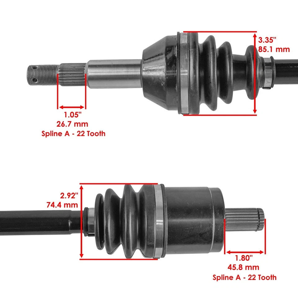 611-04071A 911-04071A Front Left Or Right CV Axle For Cub Cadet Volunteer