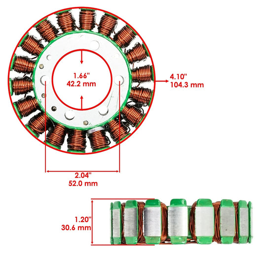 Stator & Regulator Rectifier for Yamaha FZR600 FZR600R 1989-1994