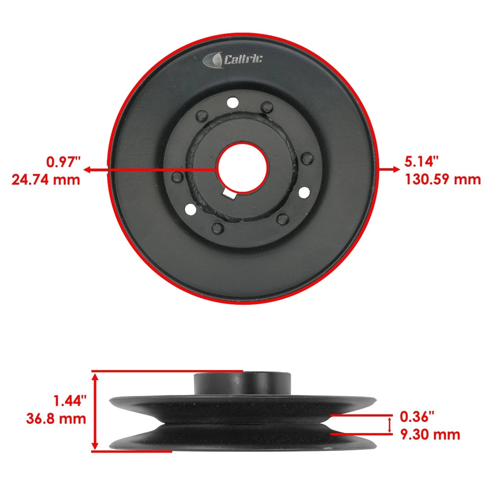 48" Deck Spindle & Pulley for Bad Boy ZT Elite 2013-2025 037-4000-50 037-8000-00