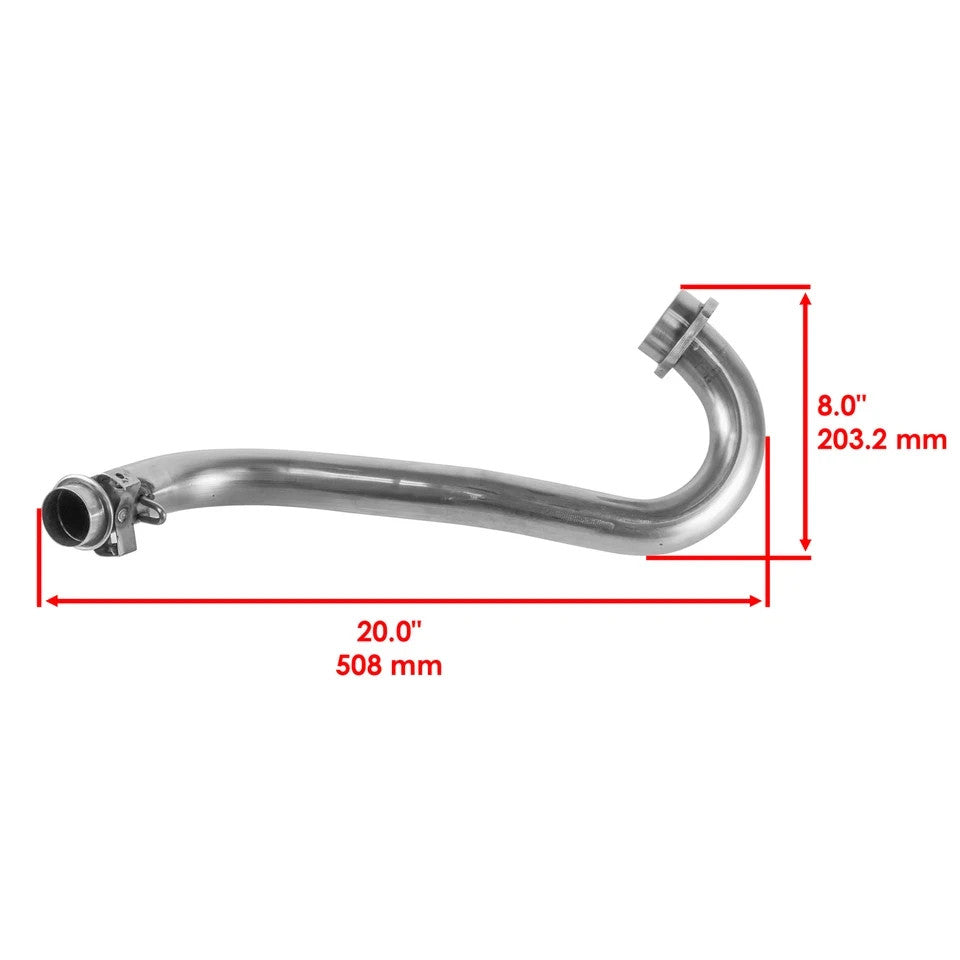 Exhaust Muffler Kit For Yamaha Grizzly 700 EPS 4WD YFM7000 Hunter 2016-2023