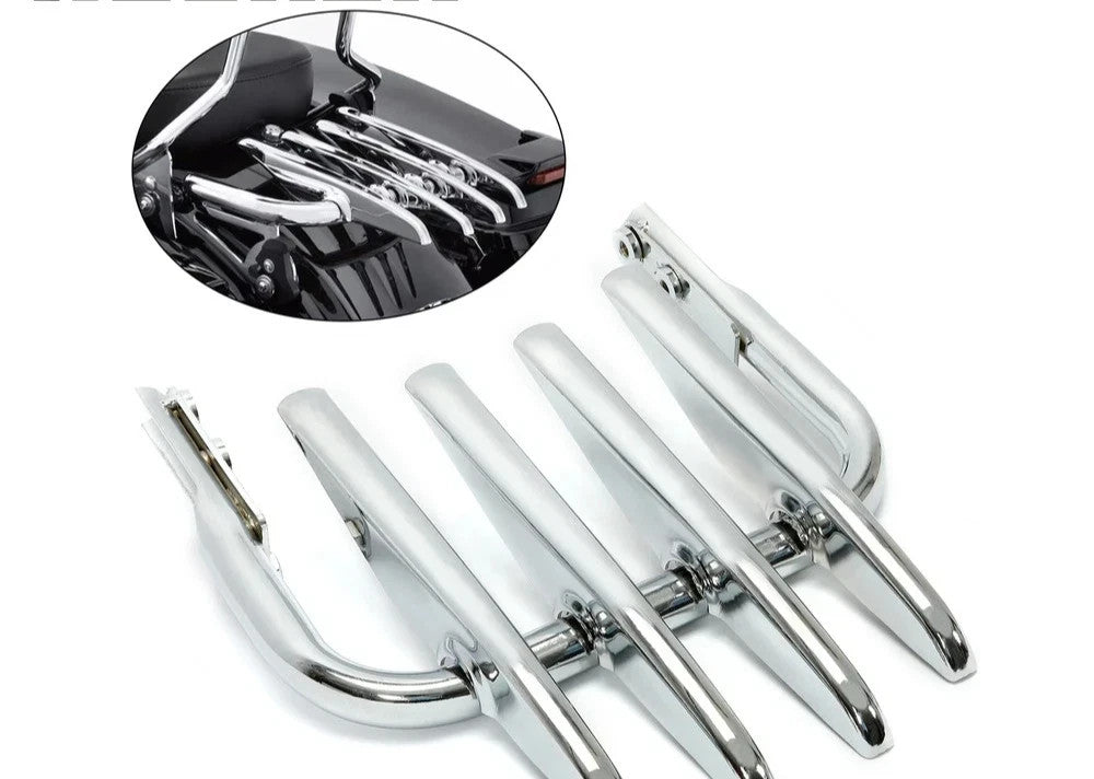 Detachable Stealth Luggage Rack For Harley Electra Street Road Glide King 99-08