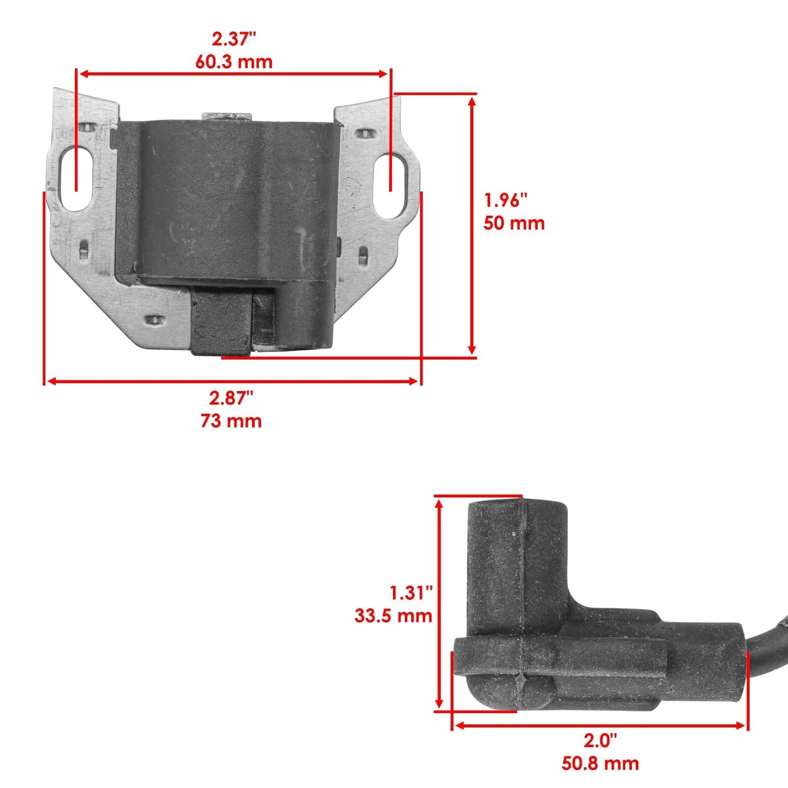 Ignition Coil for John Deere X300R X304 X305 X310 X320 X324 X350R X354 FS600V