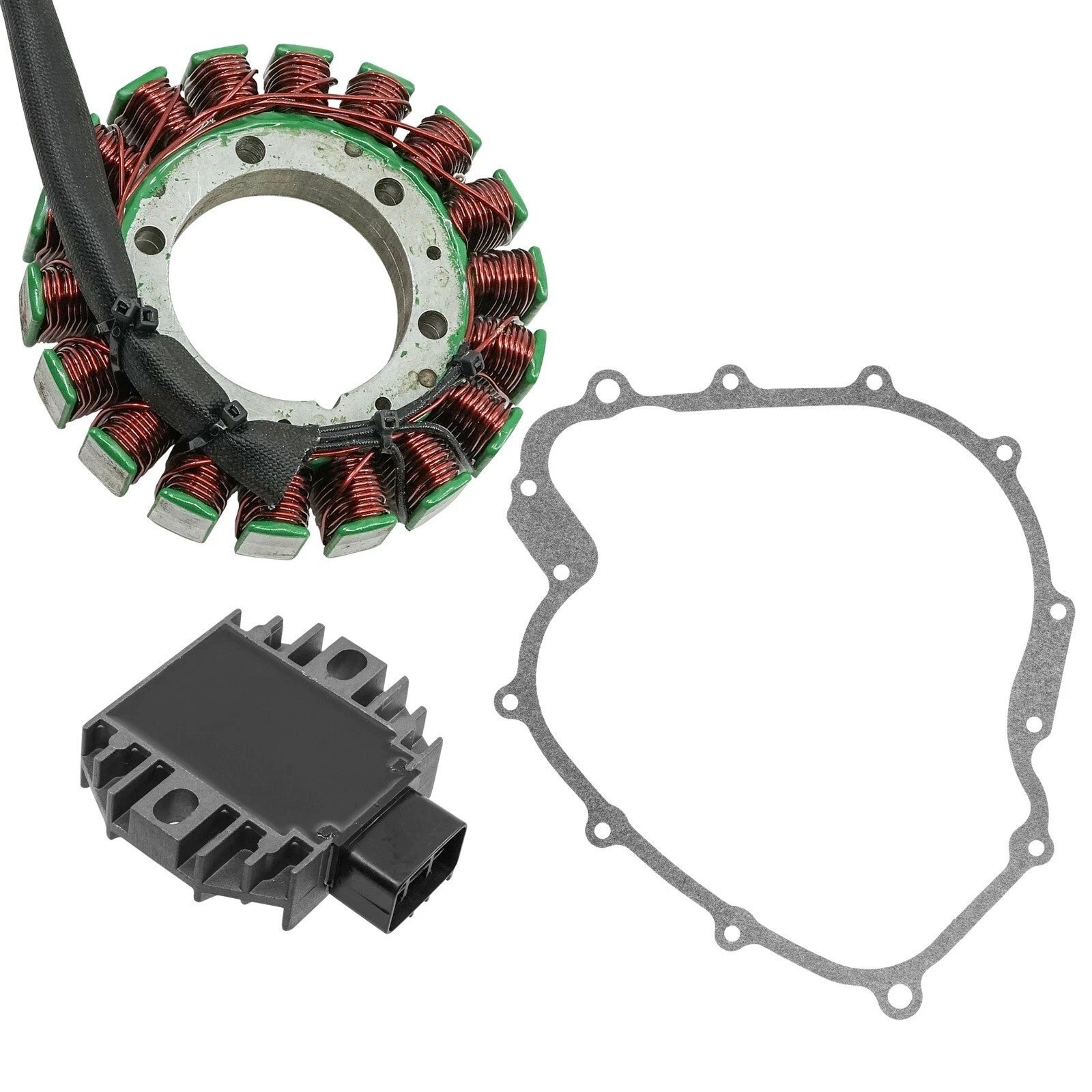 Stator & Regulator Rectifier for Yamaha Grizzly 660 YFM660 2002-2008 Ww/Gasket