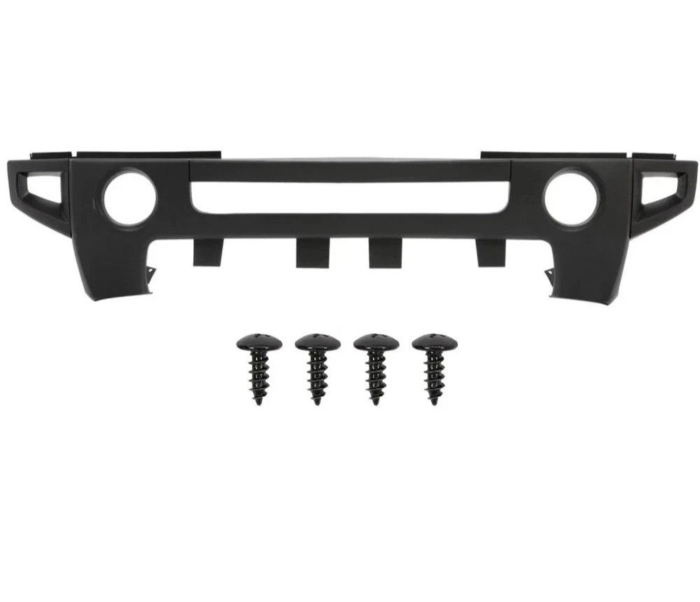 Front Bumper Cover w/ Fog Light Lamp Holes For Hummer H3 2006-2010/H3T 2009-2010