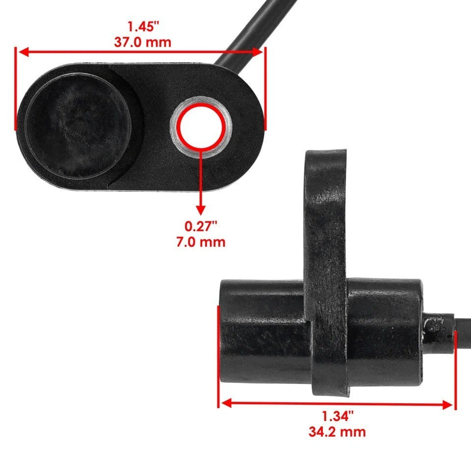 4011640 Hall Effect 32" Speed Sensor For Polaris Ranger 700 4X4 EFI 2009