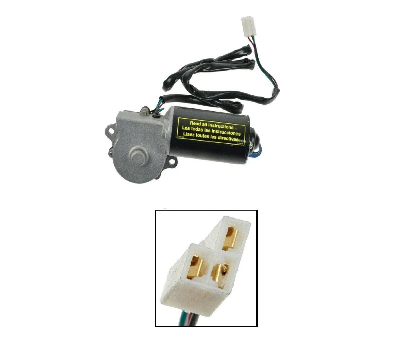 Front Windshield Window Wiper Motor NEW for 76-82 Jeep CJ5 CJ7