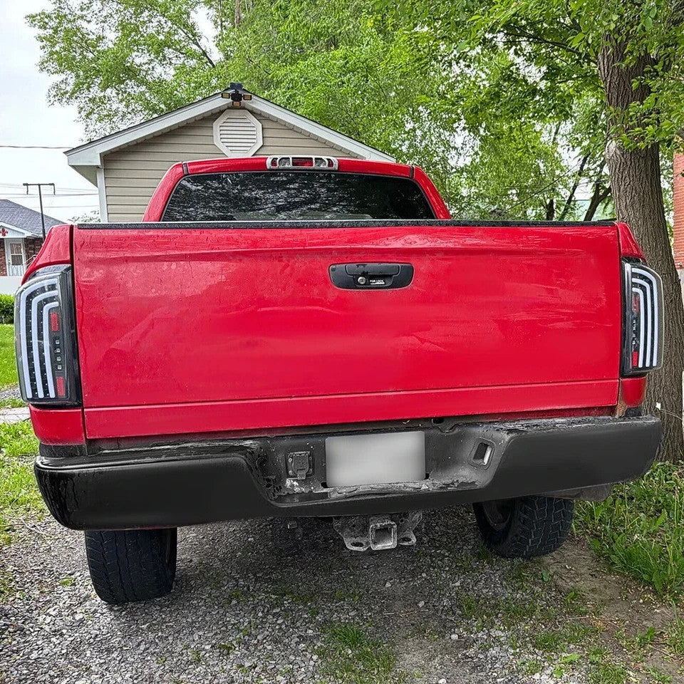 Clear Full LED Tail Lights Brake Lamp For Dodge Ram 1500 2500 3500 2007-2009