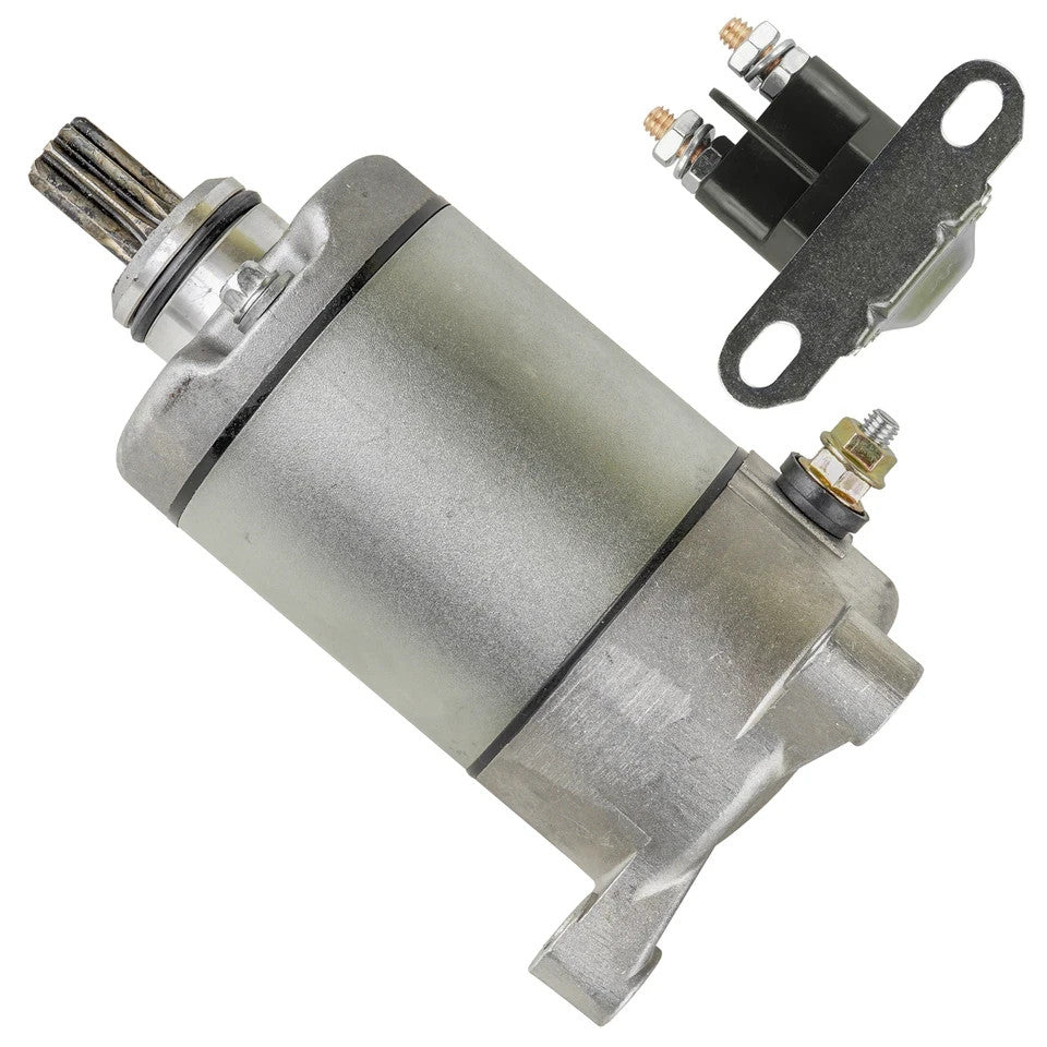 Starter & Relay Solenoid for Polaris Scrambler 500 4X4 2001 2002 2003 2004