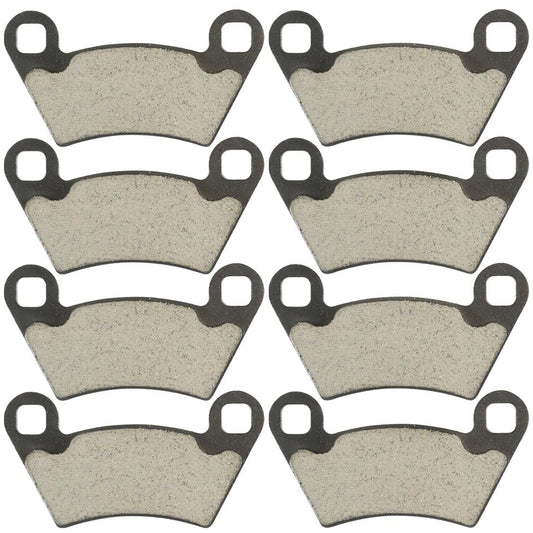 Front Rear Brake Pads for Polaris Ranger 500 4X4 2002 2003 2004 2005 2006 2007