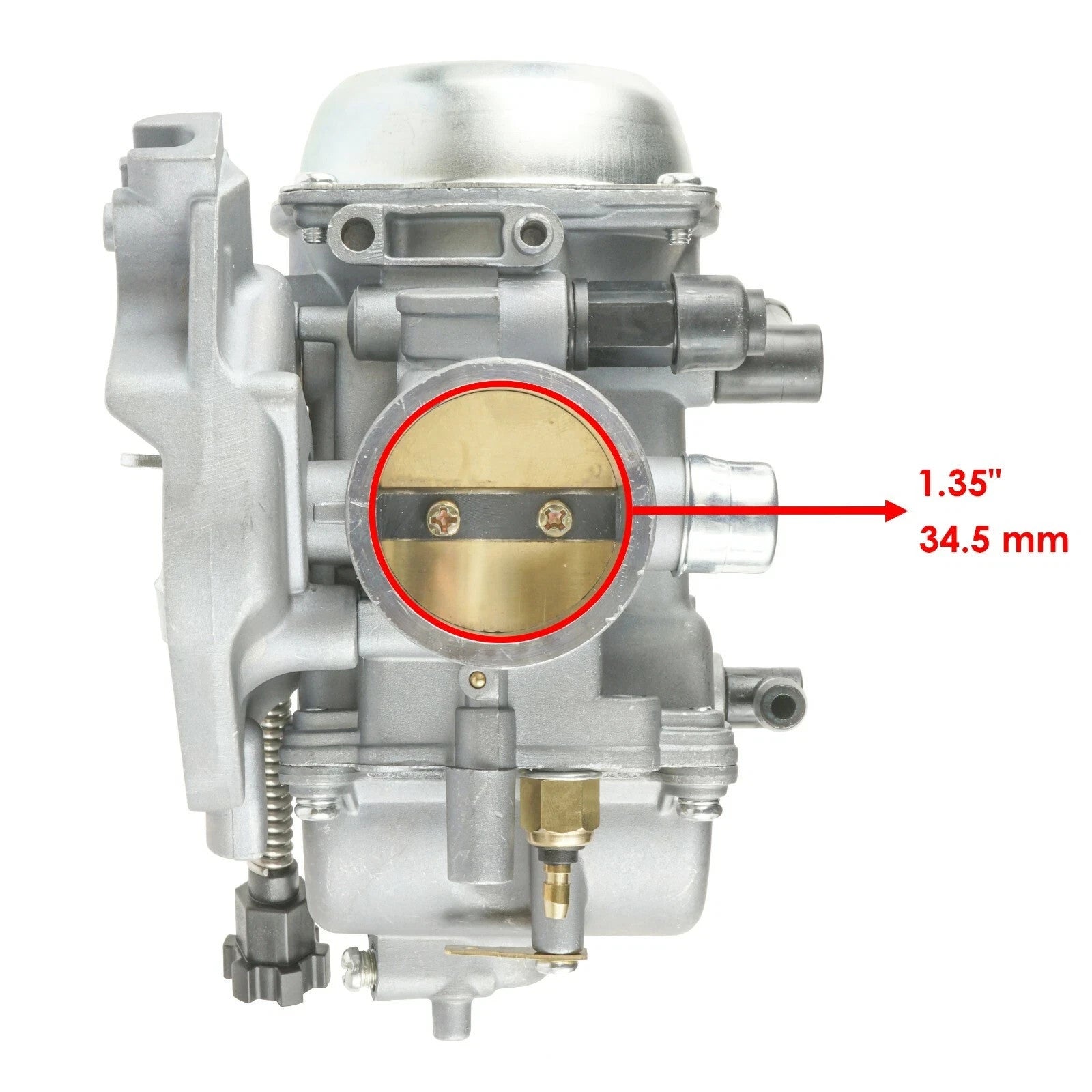 Caltric Carburetor For Kawasaki Prairie 360 KVF360B KVF 360B 2X4 2006-2007