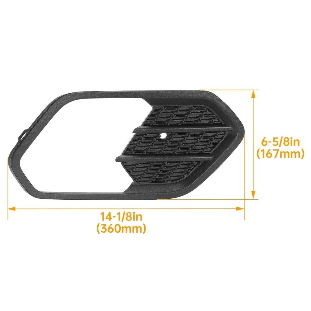 HECASA Driver Side Fog Light Cover Bezel For Ford Escape Kuga 2017 2018 2019 LH