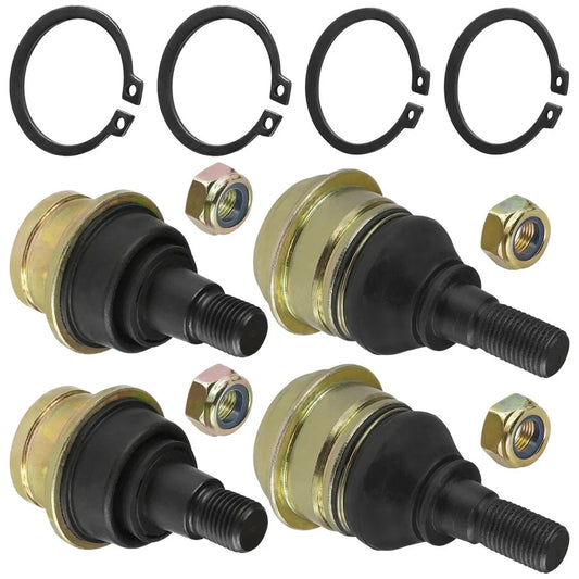 for John Deere XUV835E XUV835M XUV835R Front Knuckle Lower Upper Ball Joint 4Pcs