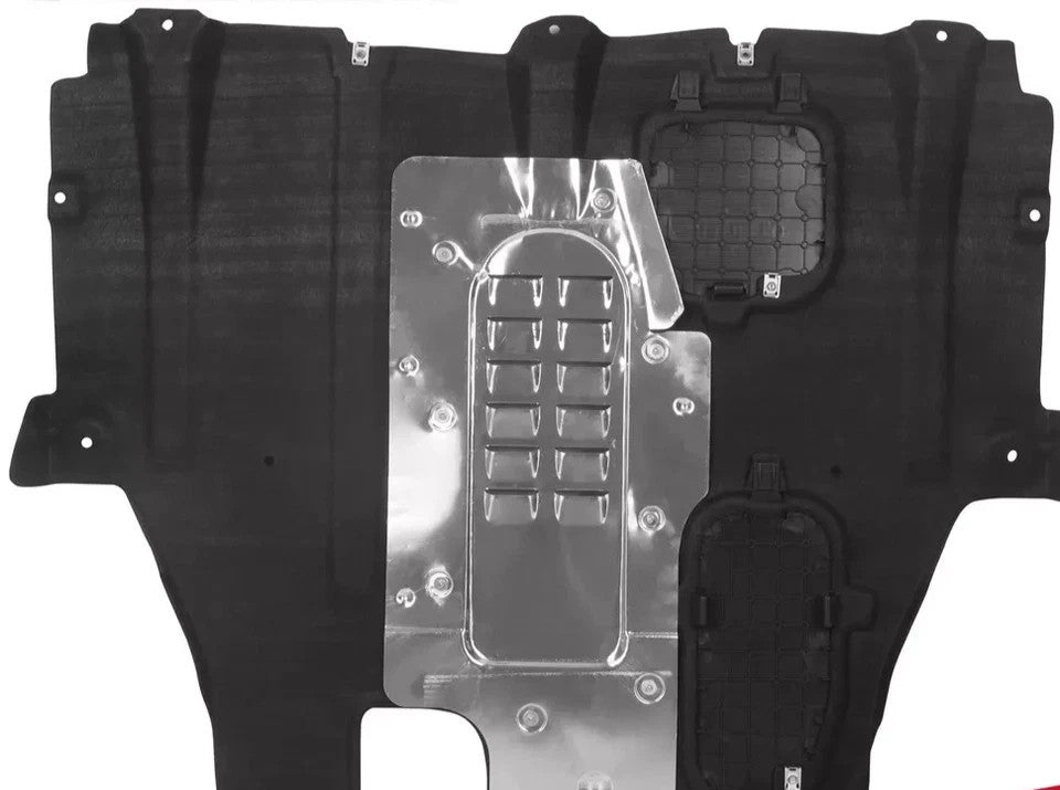 HECASA Engine Splash Shield Guard Belly Pan Replacement For 12-16 Dodge Dart