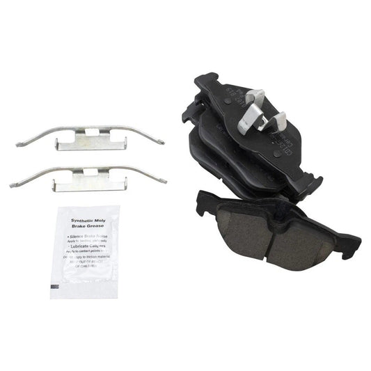 Front & Rear Premium Posi Ceramic Disc Brake Pads & Wear Sensors Kit for BMW New