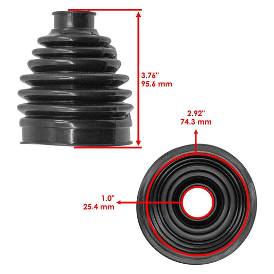 Front Axle Outer CV Boot for Polaris Ranger XP Crew 1000 2020-2024 / 2208272