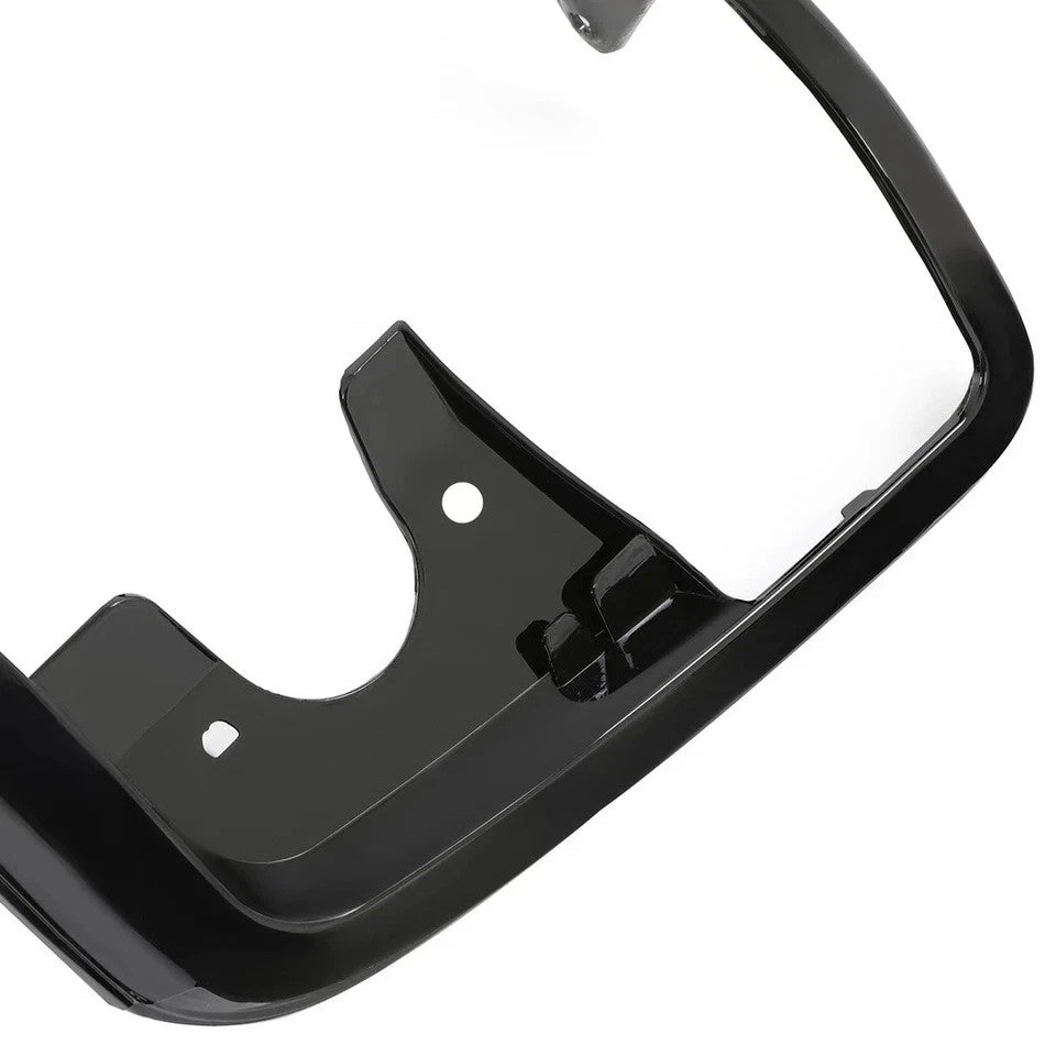 For 1992-1997 96 Ford F150 F250 Bronco Grille Headlight Door Black Grilles