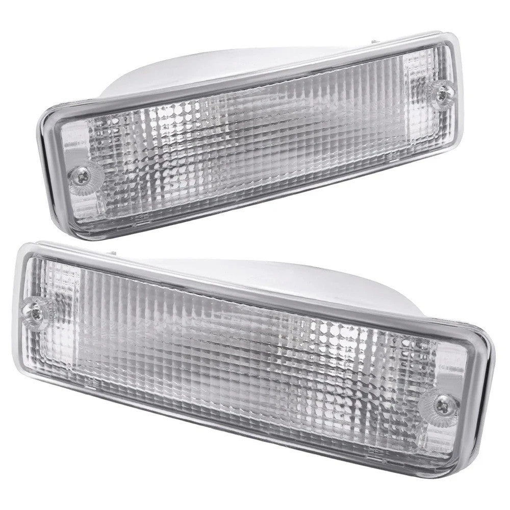 For 1992-1995 Toyota Pickup 2WD 4PCS Corner Lamps + Turn Signal Lamps Assembly