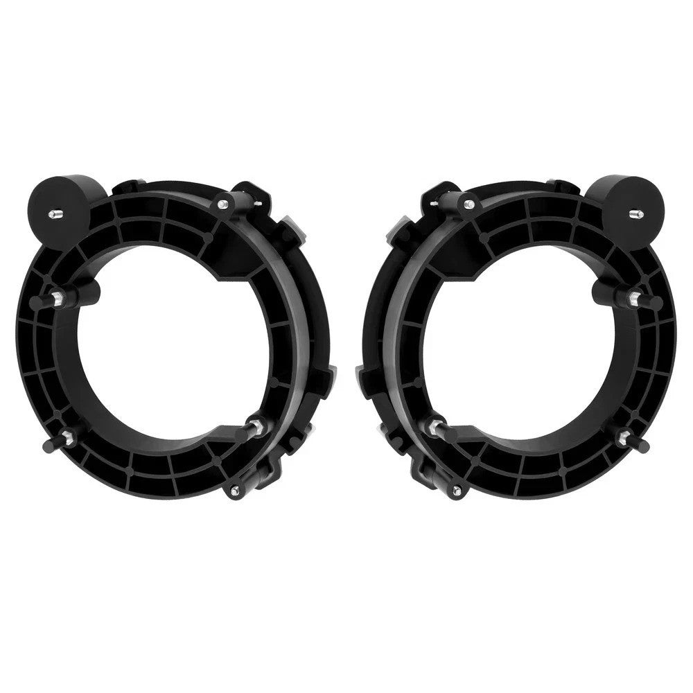 HECASA Headlight Bulb Brackets Buckets For Jeep Wrangler 1997-06 # 110383 110384