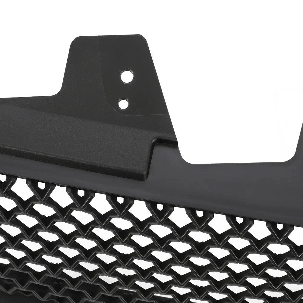 1x Front Bumper Upper Grille Mesh Grill For Cadillac CTS-V 2008-2014 Black ABS