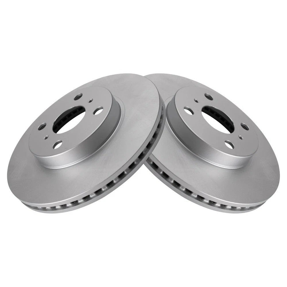 Front & Rear Brake Rotors Set Premium G-Coated Fits Scion Toyota