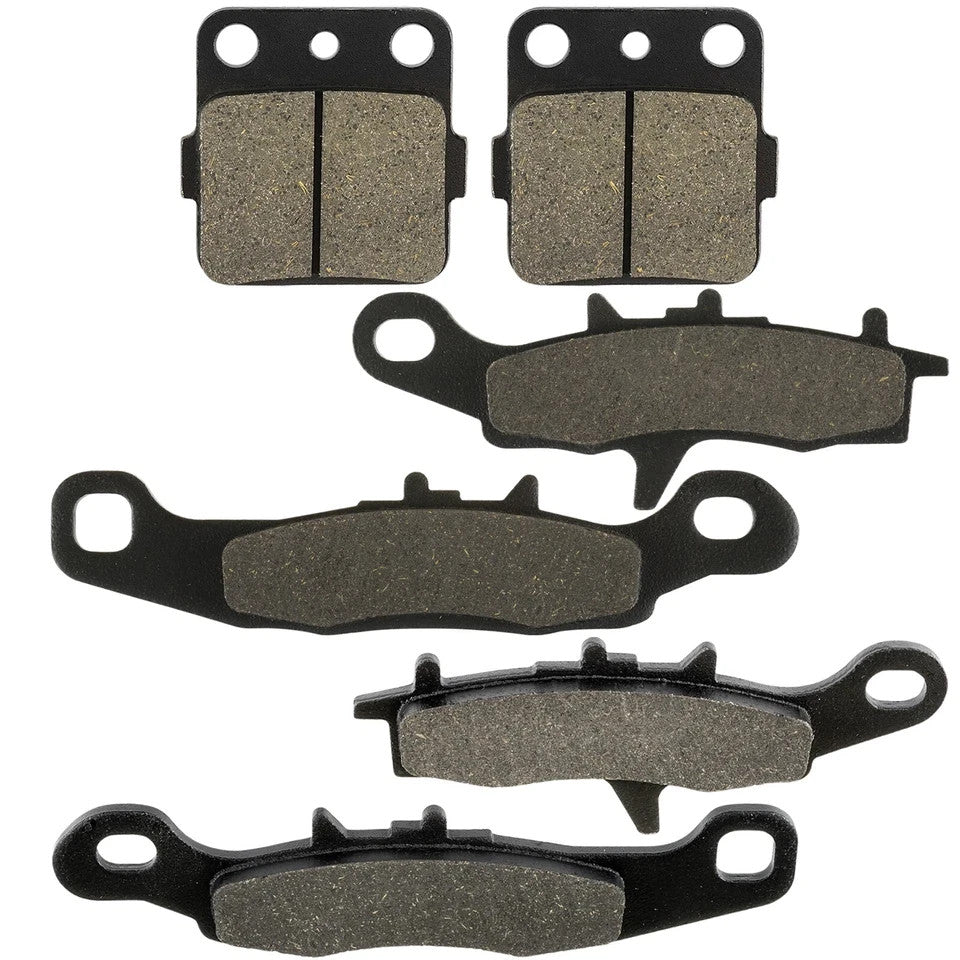 Front Rear Brake Pads for Kawasaki KFX450R KFX 450 R 2008 2009 2010 2011-2014
