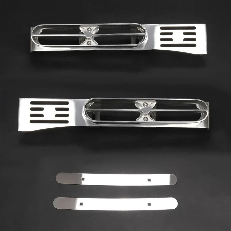 HECASA Front Fender Light Brackets w/Mounting Hardware For Peterbilt 389 388