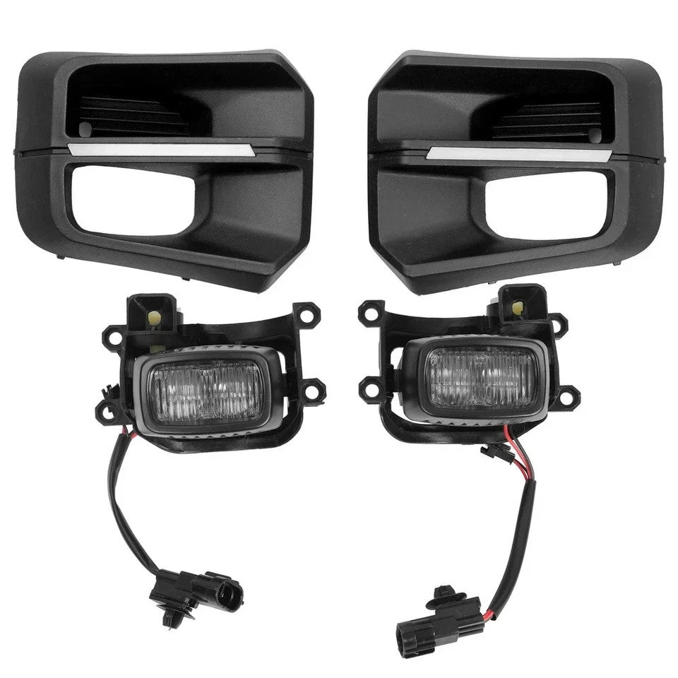 For Toyota Tacoma 2016-2022 2023 LED Fog Lights Front Bumper Lamp Rigid Style