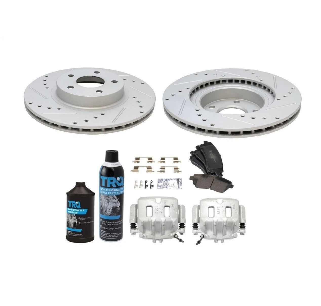 Front Brake Pad & Rotor Kit Fits 1996-2002 Subaru