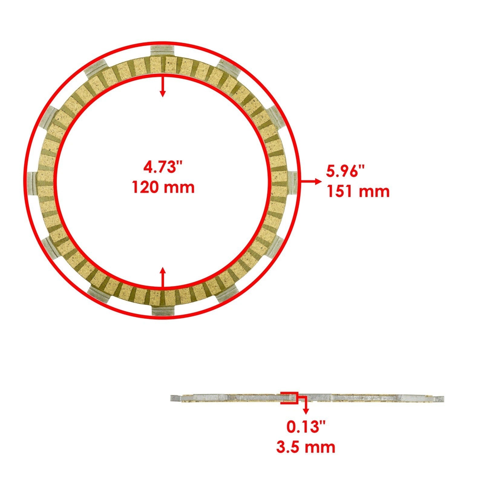 Clutch Friction Plates Gasket Kit for Suzuki 21441-37400 21442-37401 21441-37400