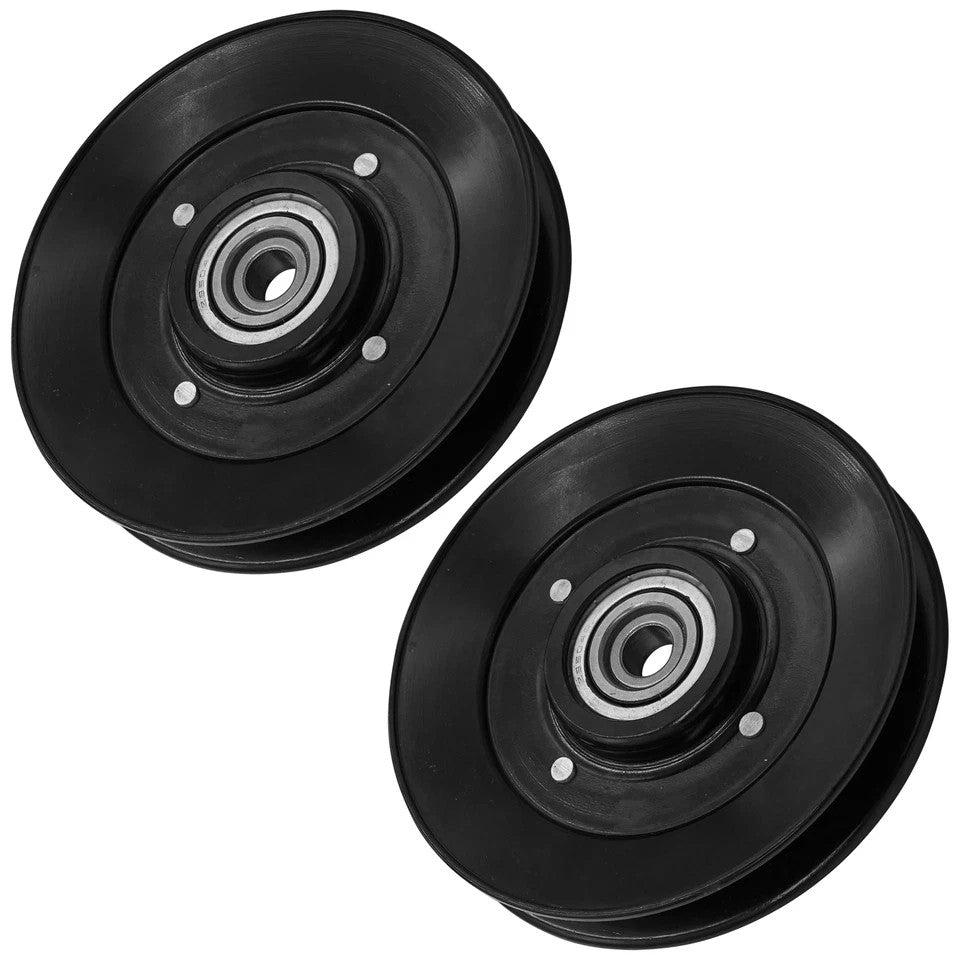 Caltric AM130098 Deck Idler Pulleys For John Deere F620 F680 F687 48" 54" 60"