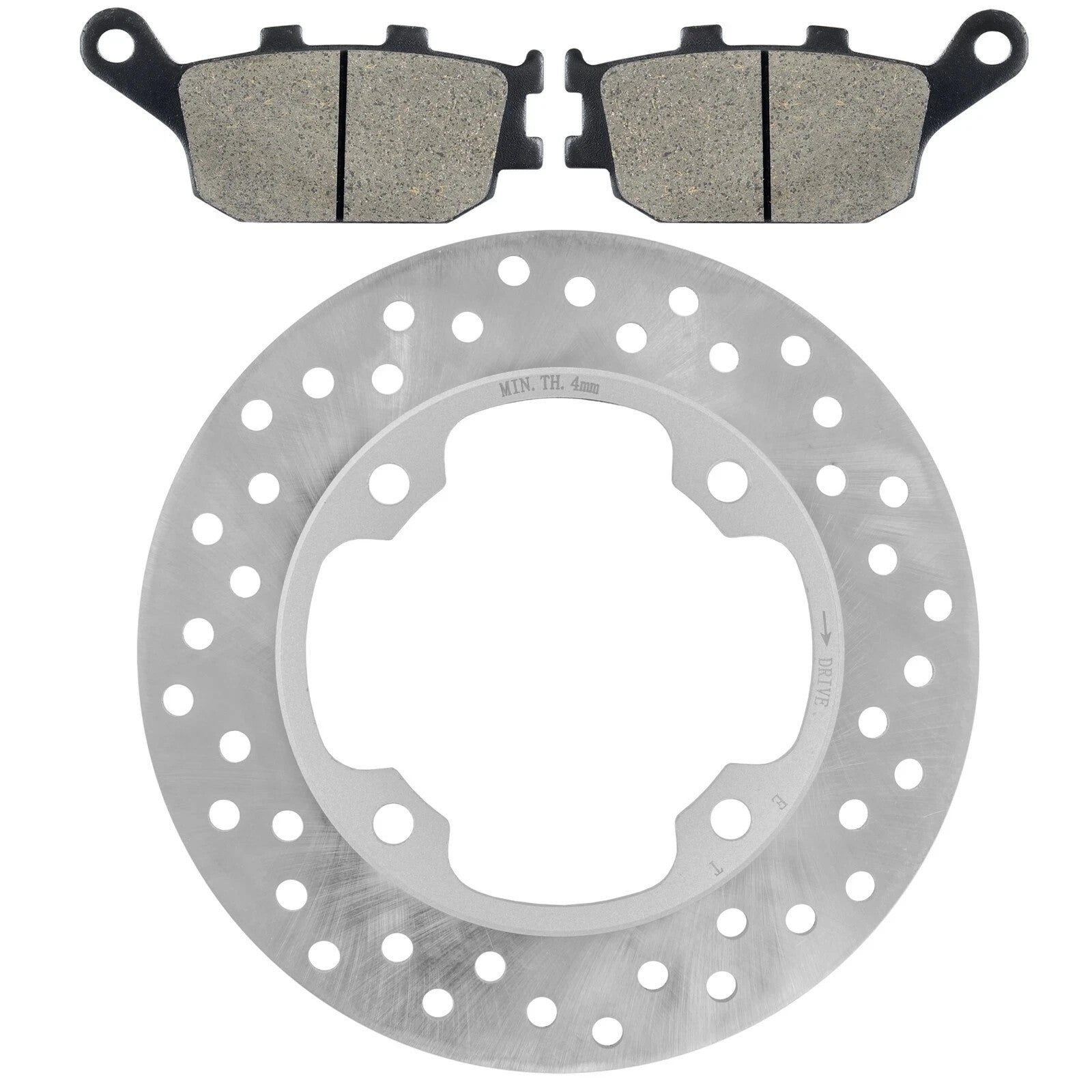 Rear Brake Disc Rotor W / Brake Pad Fits Honda CBR600F 1991 - 2006