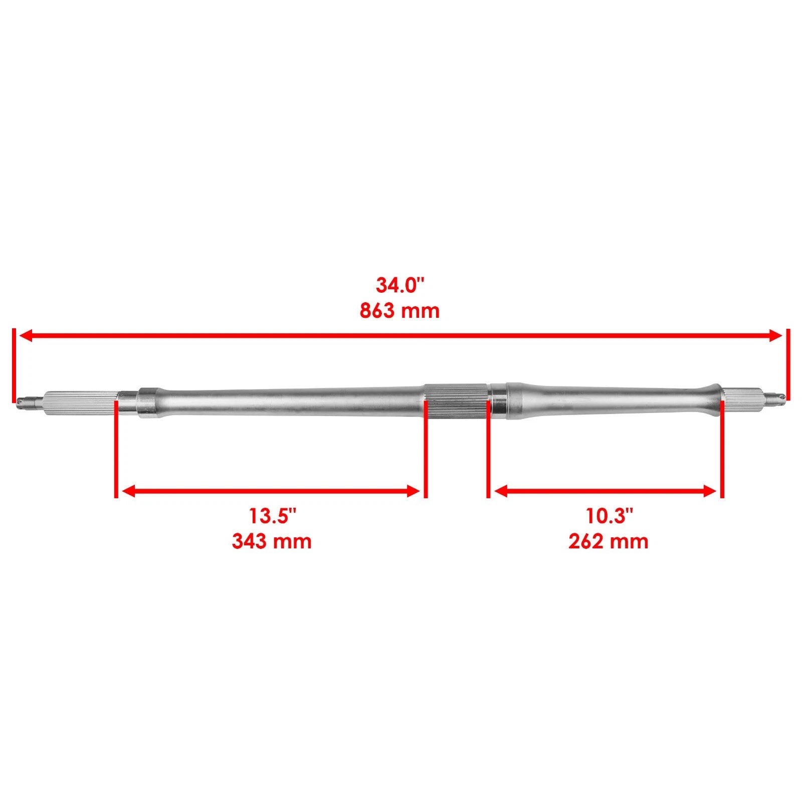 Rear Axle Shaft for Yamaha Big Bear 400 YFM400F YFM 400F 4X4 2000-2006