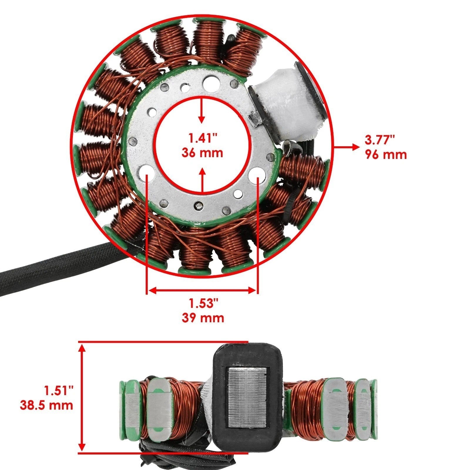 Stator And Gasket for Yamaha TTR225 1999-2004