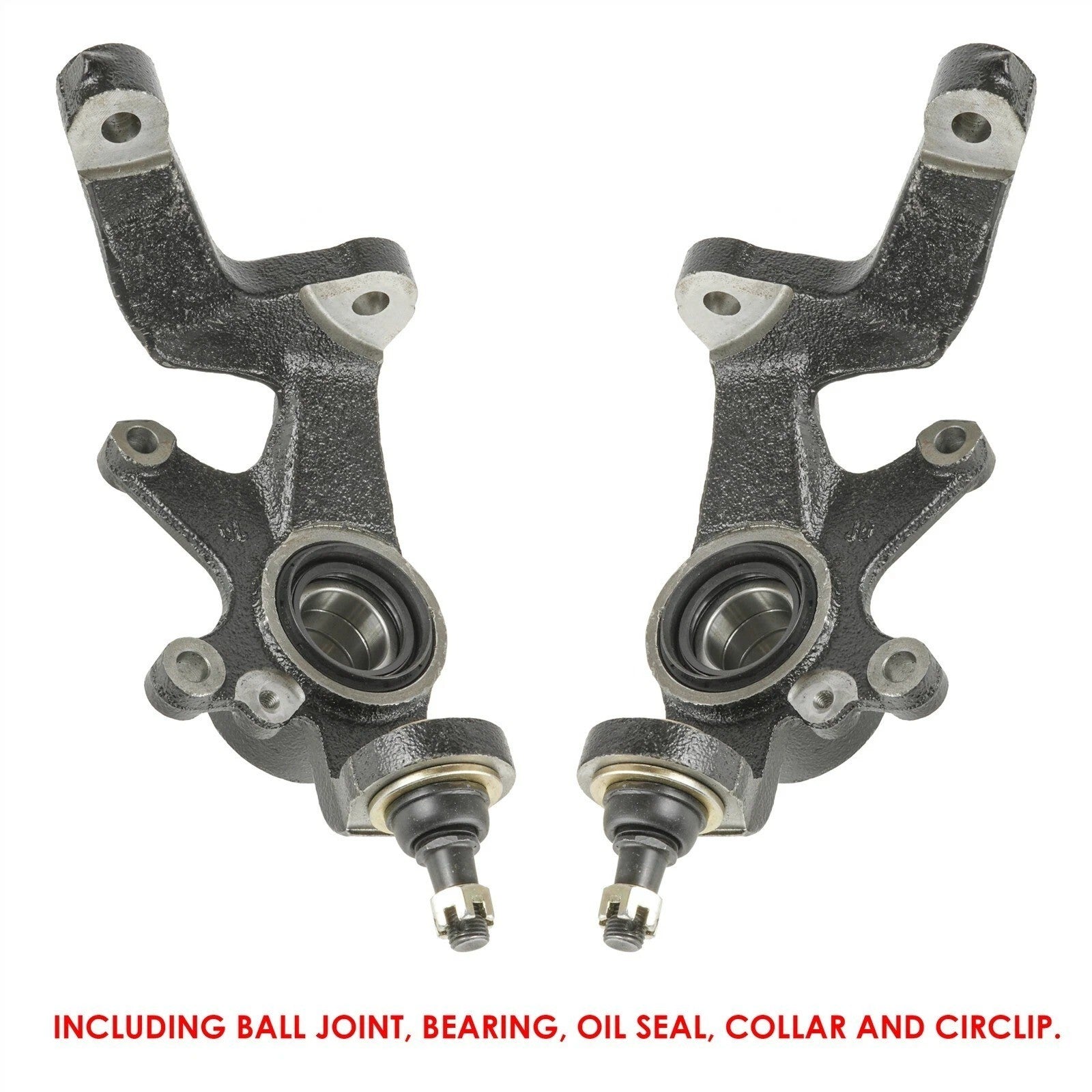 Front Left & Right Wheel Knuckle For Yamaha Rhino 700 YXR700F 4x4 2008-2013