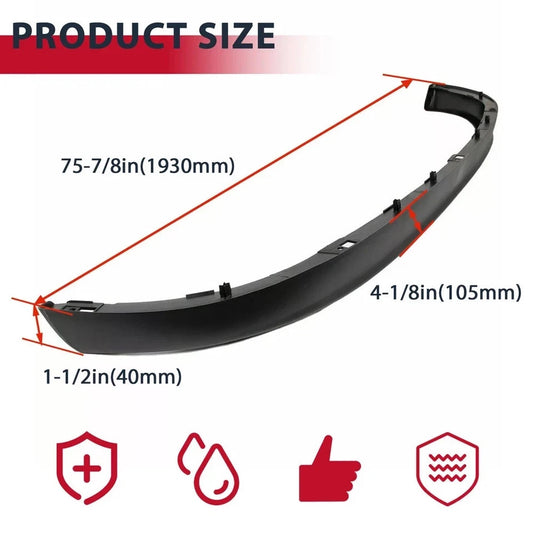 Front Air Deflector Lower Bumper Valance For 2002-2009 Dodge Ram 1500 2500 3500