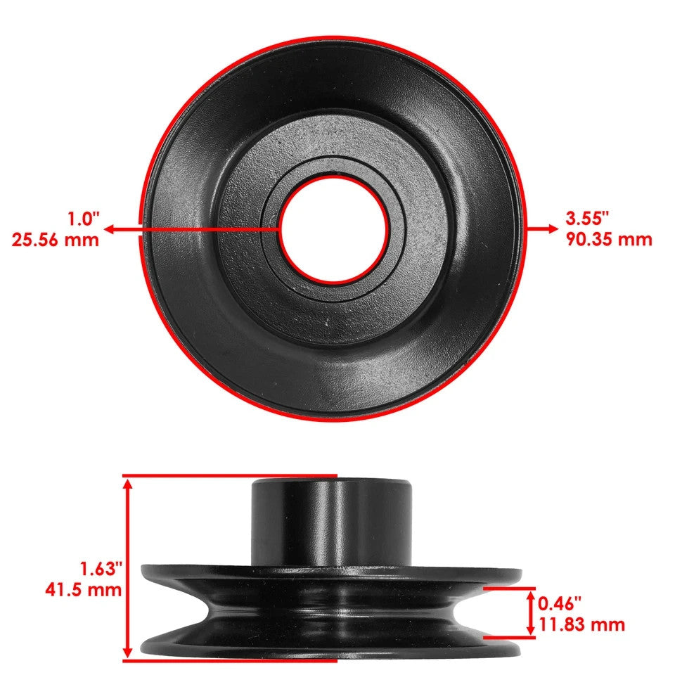 Engine Pulley For Husqvarna RZ4222 RZ46i RZ54i 42" 46" 48" 54" Zero-Turn Mower