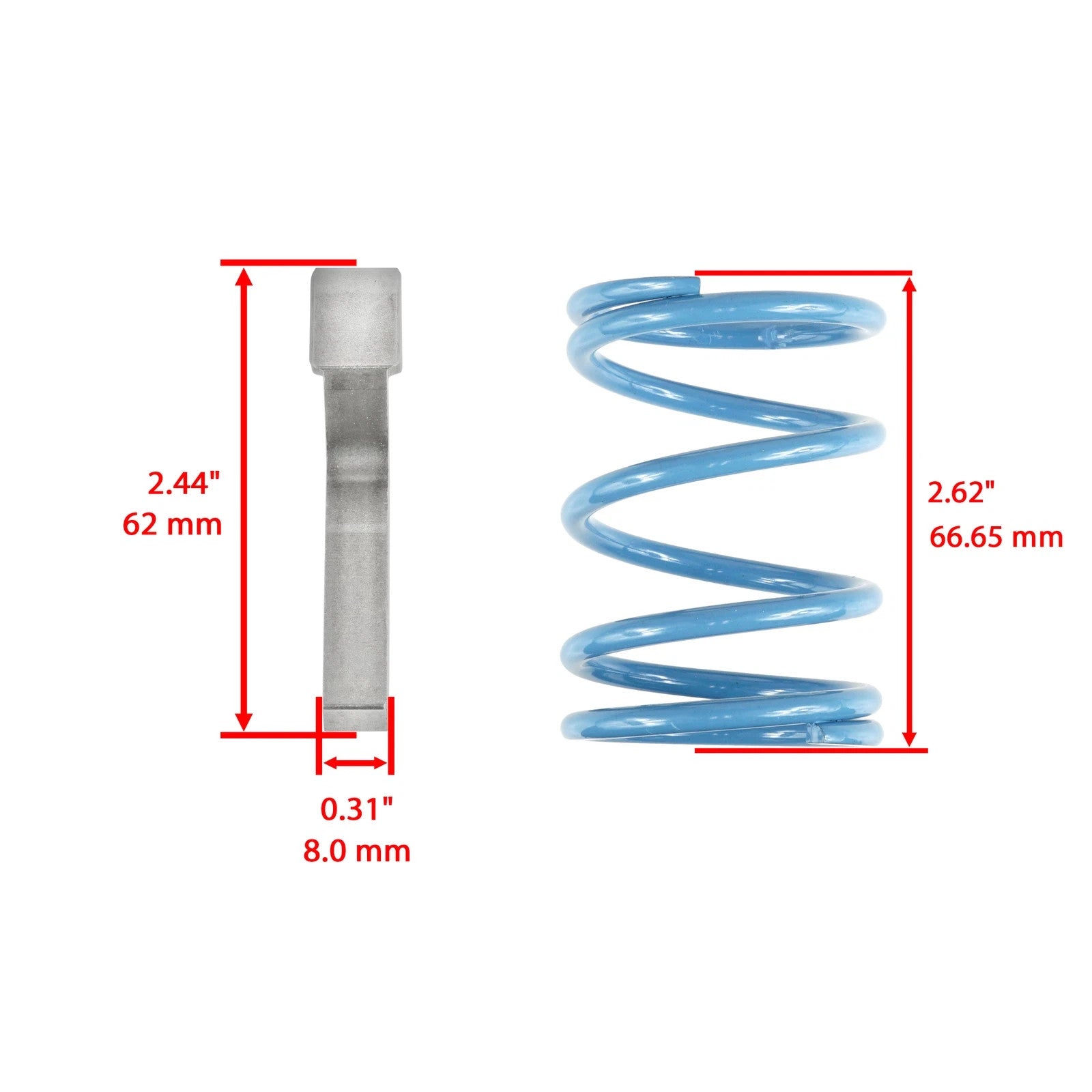 Complete Primary Drive Clutch Kit For Polaris Ranger 500 2x4 4x4 6X6 2004-2009