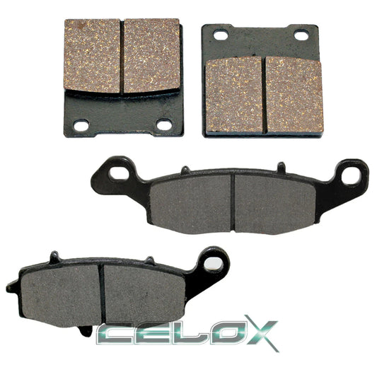 Front and Rear Brake Pads for Suzuki GS500F 2004 2005 2006 2007 2008 2009
