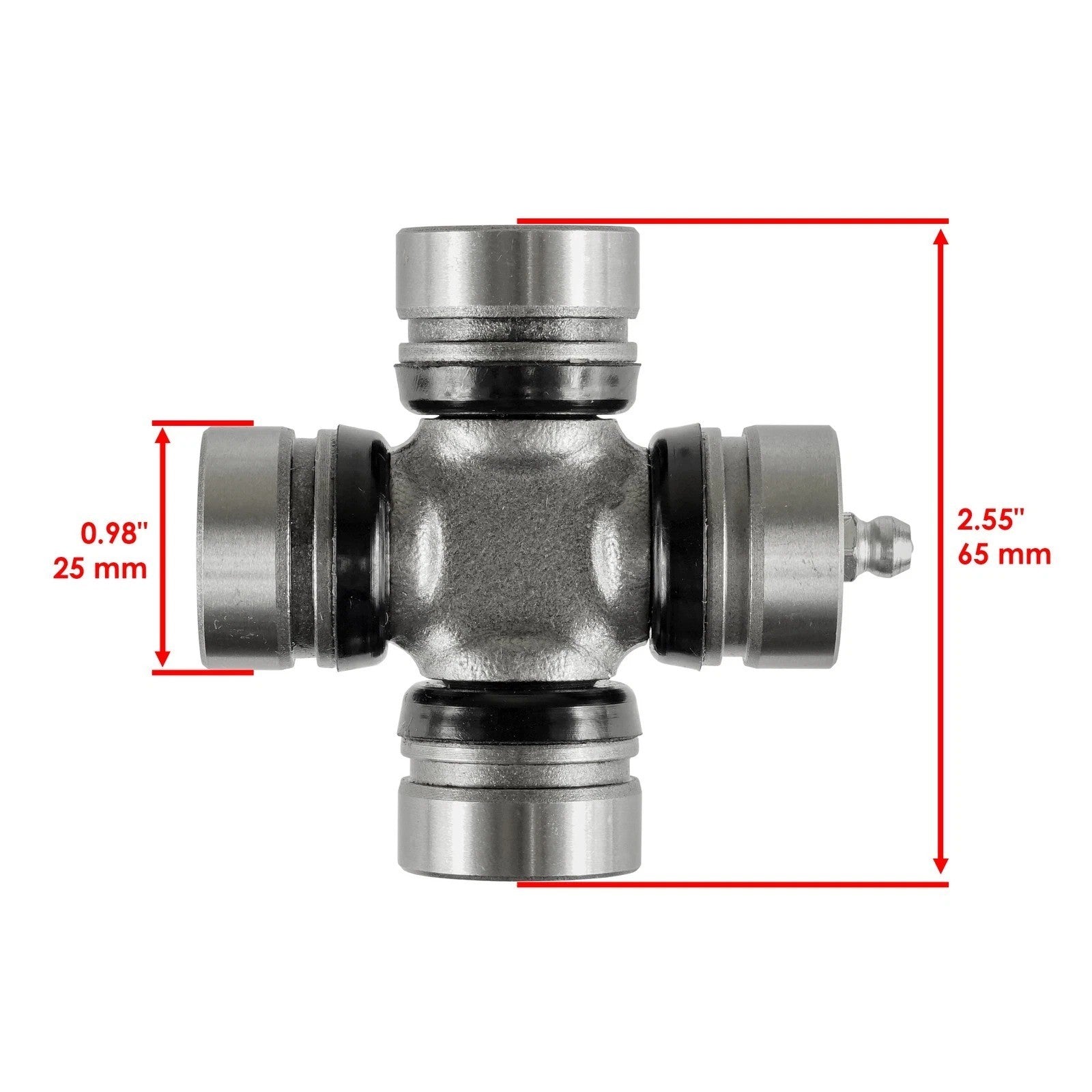Rear Drive Shaft Yoke U-Joint for Yamaha Kodiak 400 YFM400FW YFM400 Fw 4X4 93-99