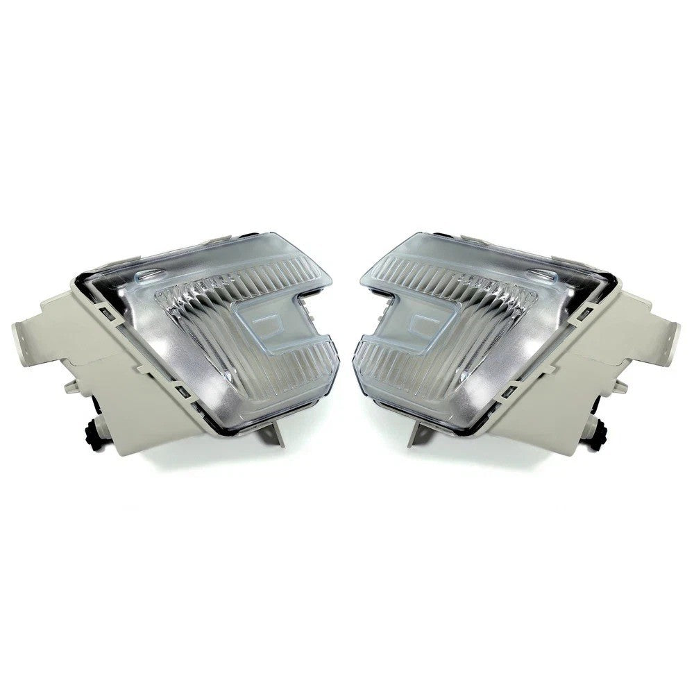 Right+Left Bumper Halogen Fog Lights For Ford Explorer 2016-2019 Driving Lamps