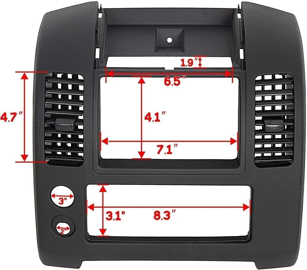 For Nissan Frontier 2005-2020 Dash Console Bezel Panel Cluster Lid  #68259-ZP16C