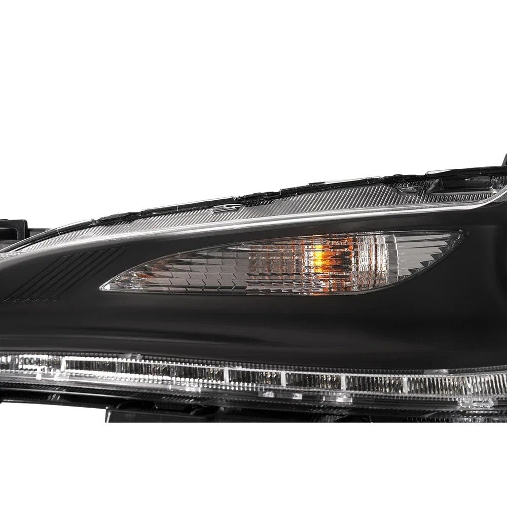 For Chrysler 200 2015-2017 Halogen Headlight w/ LED DRL Chrome Trim Driver Side