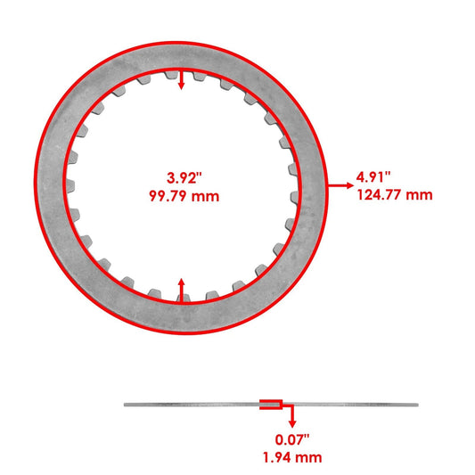 Clutch Friction Plates And Gasket Kit for Honda VF750C Magna 750 1994-2003