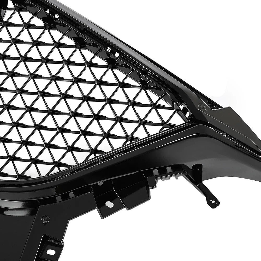 For Mazda 3 Axela 2014-2016 Sedan & Hatchback Front Grille Honeycomb Black Grill