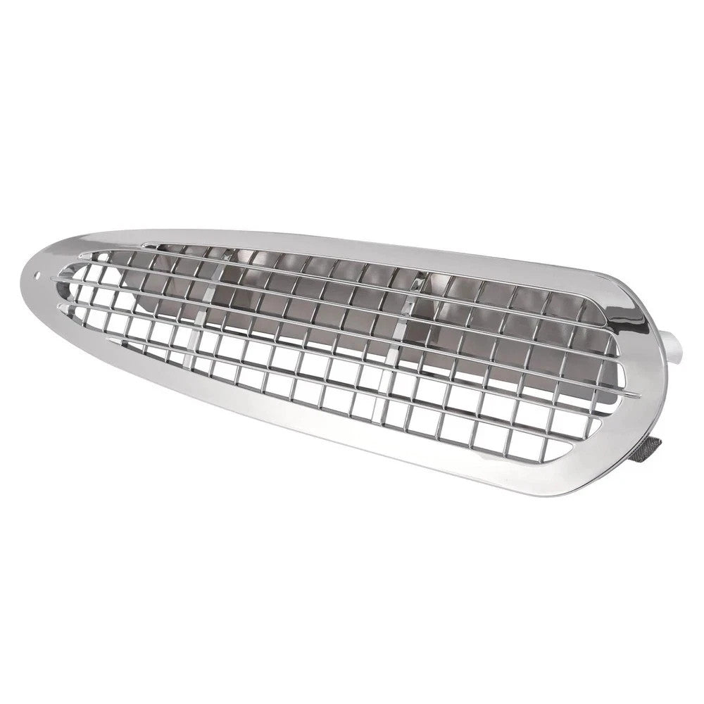 For 02-18 Freightliner M2 106 Hood Side Air Intake Vent Grille Side Grill Chrome