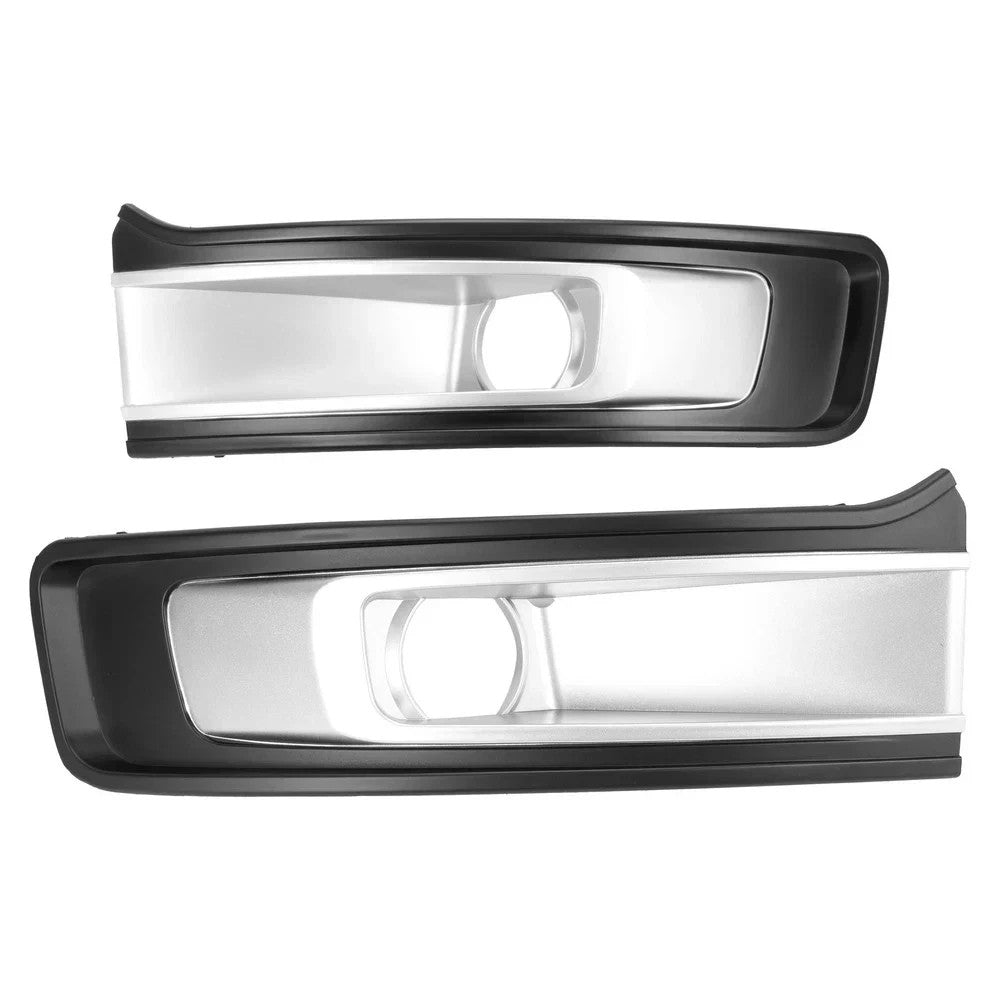 For  Ford Flex 2013-2019 Pair Front Fog Lights Bezel Cover Set #FO1038130