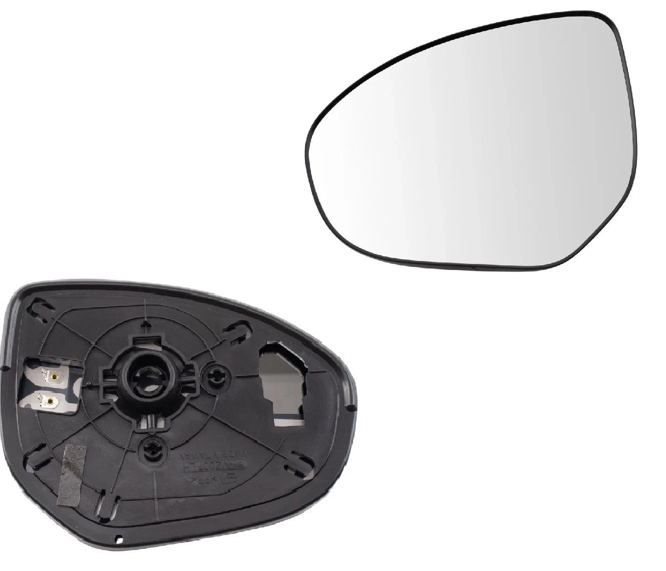 Left Mirror Glass Fits 2011-2014 Mazda 2 2010-2013 3