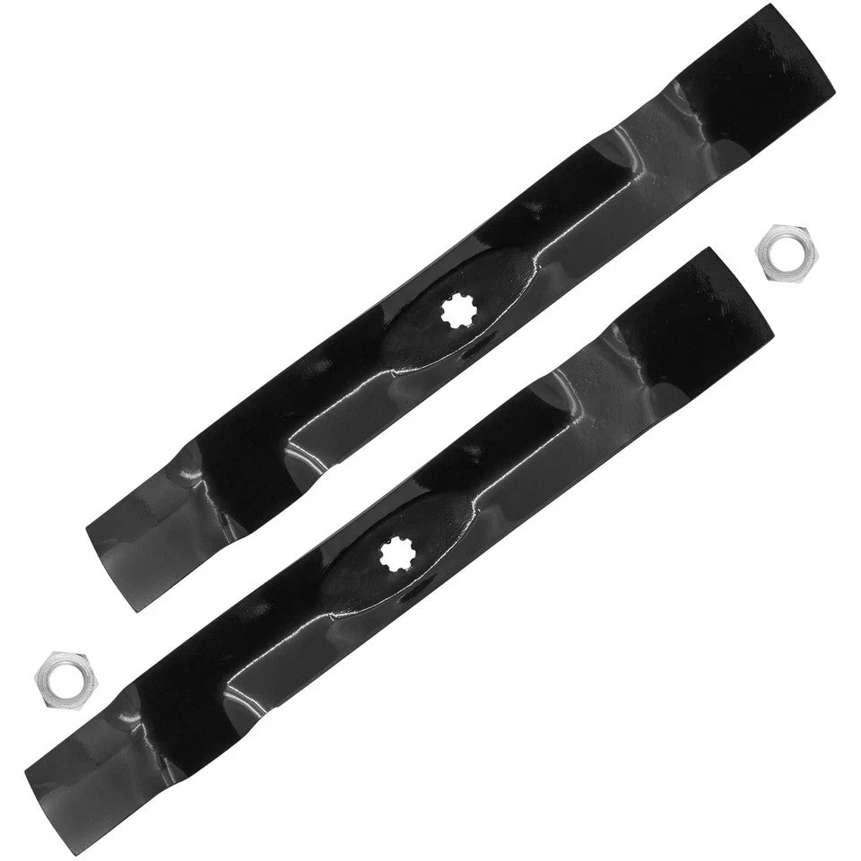 Mower Blade w/ Nut for John Deere X125 X126 X145 X300 X304 X310 Tractor 42" Deck